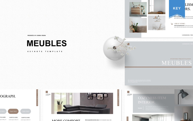 Meubles - Keynote-Vorlage