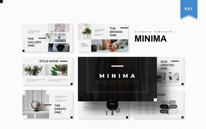 Minima: modello di Keynote
