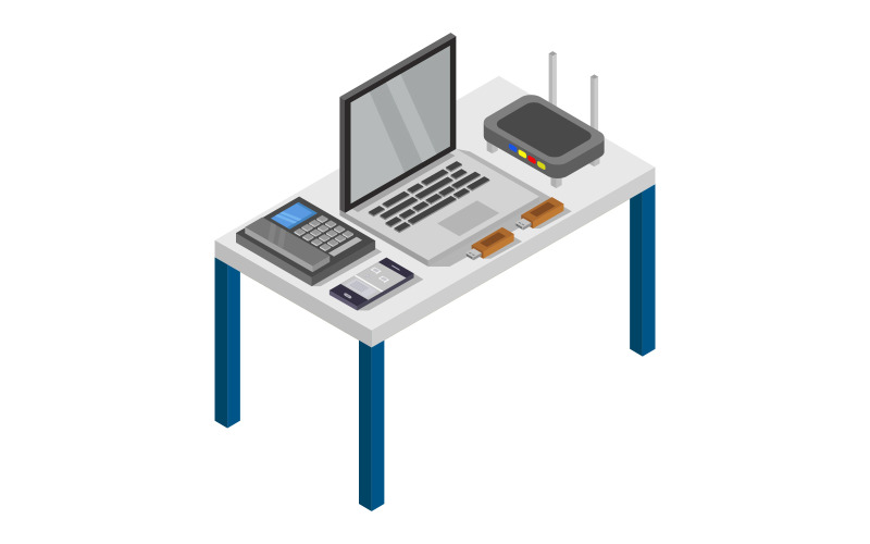 Download Vector "Isometric desk - Vector Image" / Isometric desk - Vector Image - Vector на тему графика workplace,illustration,coffee,business,table,graphic,place,vector,design,flat,computer,interior,cup,desk,isometric,work,laptop,office,workspace,job