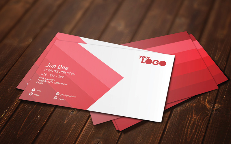Clean Business Card - Corporate Identity Template
