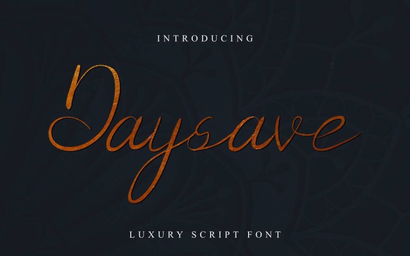 Download Шрифт "Daysave Font" / Daysave Font - Шрифт на тему графика beautiful,blood,brush,calligraphy,card,classic,dry,elegant,fashion,flyer,font,gold,handwriting,invitation,lettering,light,logo,photography,restaurant,rough