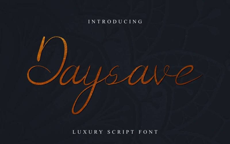 Daysave Font