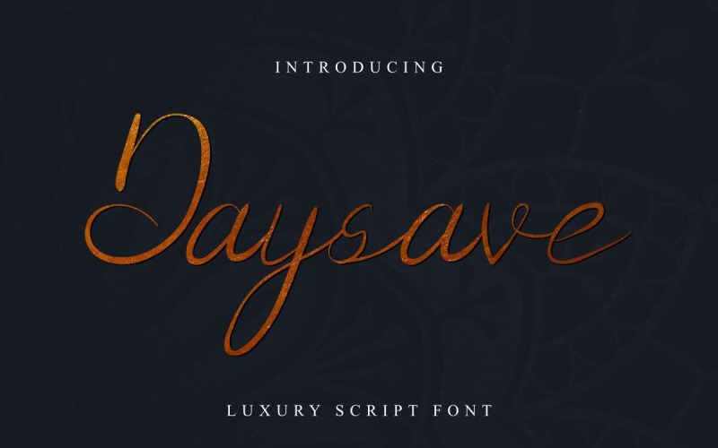 Font Daysave
