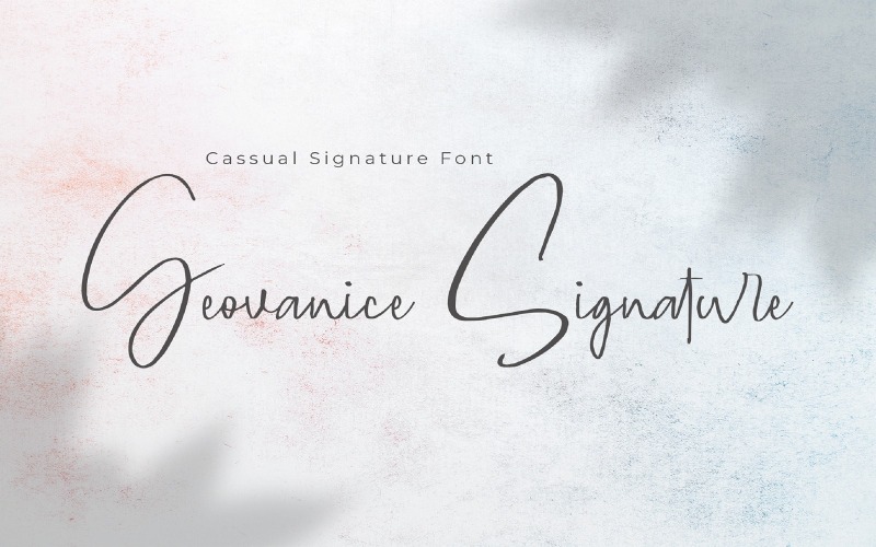 Geovanice - Carattere caratteristico casual