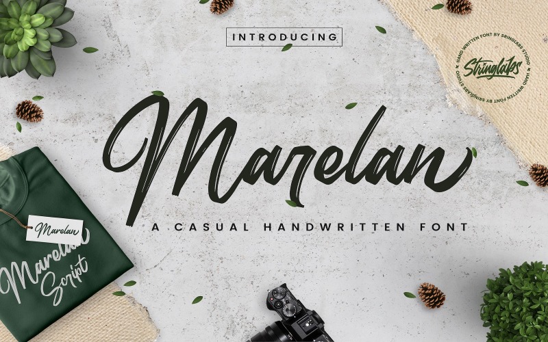 Marelan - Casual handskriven typsnitt