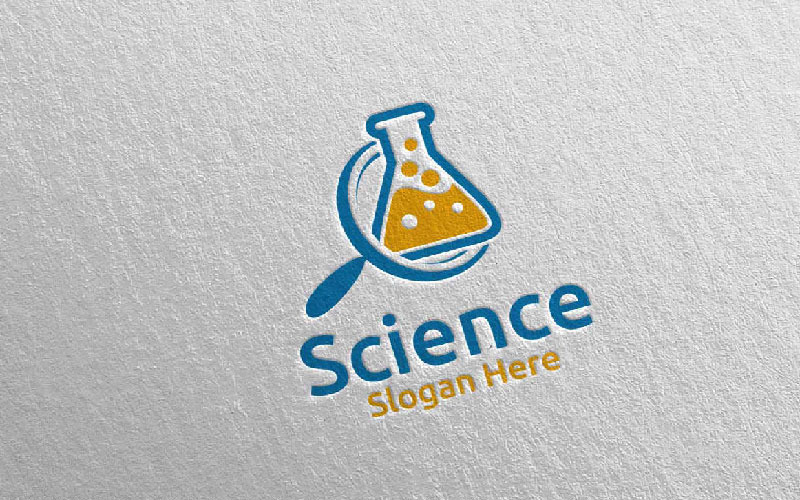 Download Шаблон логотипа "Science and Research Lab Design Concept Logo Template" / Science and Research Lab Design Concept Logo Template - Шаблон логотипа на тему графика microbiology,dna,drug,environment,ecology,education,health,laboratory,lab,chemistry,biotechnology,biology,logo,research,science,bio,pharmacy,atom,technology,scientific