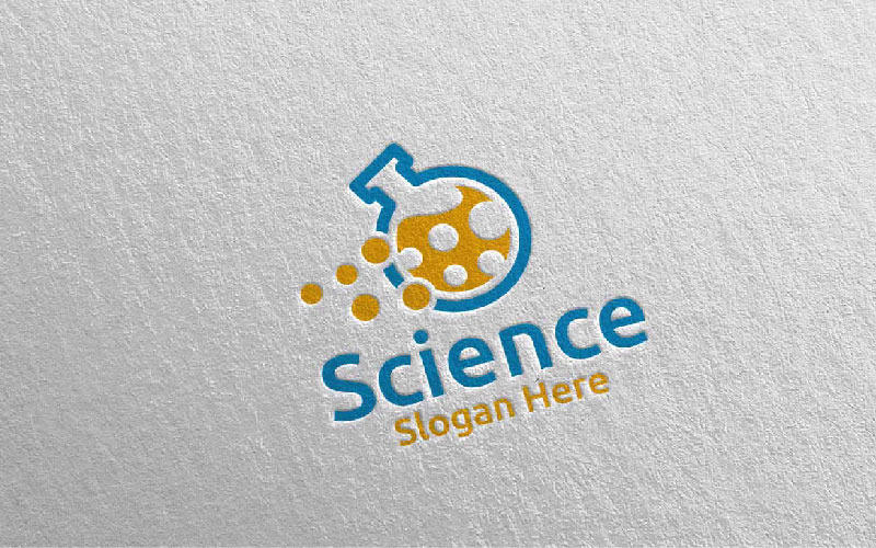 Download Шаблон логотипа "Science and Research Lab Design Concept Logo Template" / Science and Research Lab Design Concept Logo Template - Шаблон логотипа на тему графика microbiology,dna,drug,environment,ecology,education,health,laboratory,lab,chemistry,biotechnology,biology,logo,research,science,bio,pharmacy,atom,technology,scientific