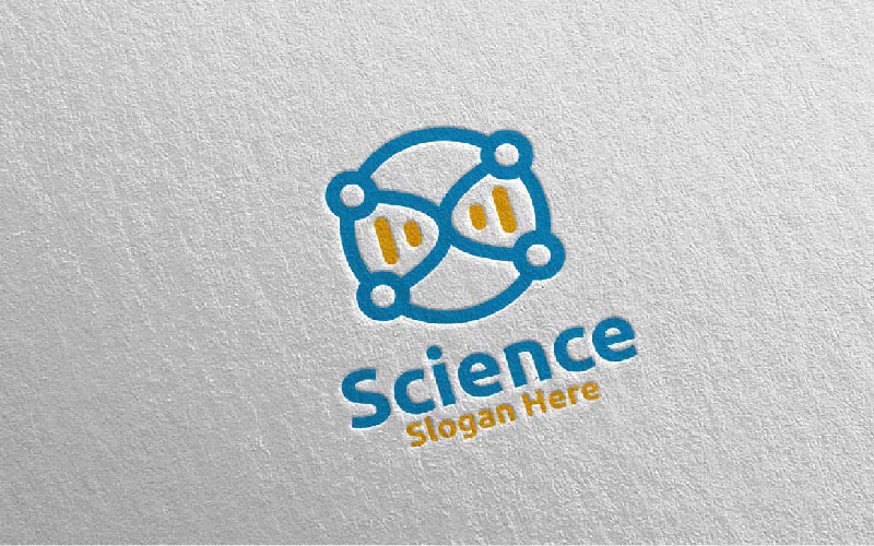 Download Шаблон логотипа "Science and Research Lab Design Concept Logo Template" / Science and Research Lab Design Concept Logo Template - Шаблон логотипа на тему графика microbiology,dna,drug,environment,ecology,education,health,laboratory,lab,chemistry,biotechnology,biology,logo,research,science,bio,pharmacy,atom,technology,scientific