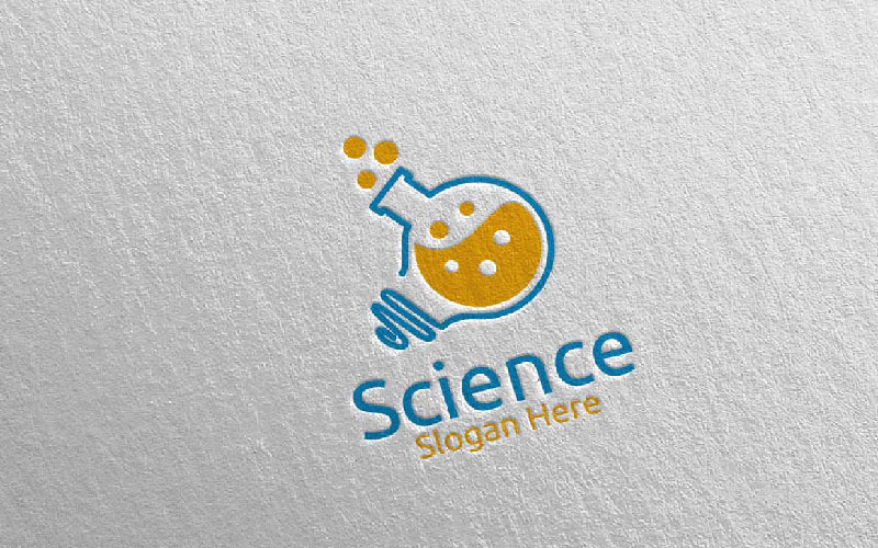 Download Шаблон логотипа "Science and Research Lab Design Concept Logo Template" / Science and Research Lab Design Concept Logo Template - Шаблон логотипа на тему графика microbiology,dna,drug,environment,ecology,education,health,laboratory,lab,chemistry,biotechnology,biology,logo,research,science,bio,pharmacy,atom,technology,scientific