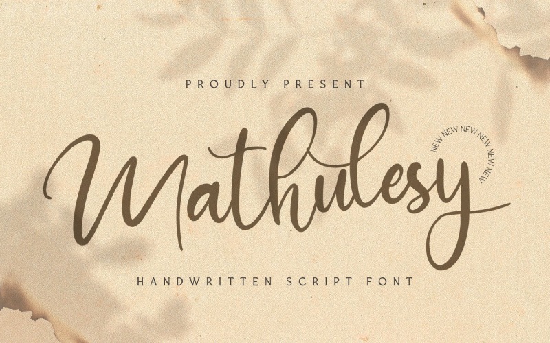 Mathulesy - Handschriftliche Schrift
