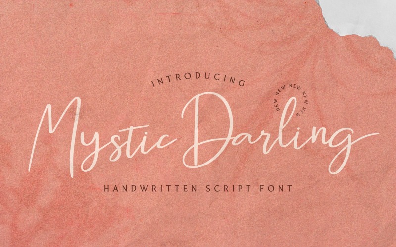 Mystic Darling - Ručně psané písmo