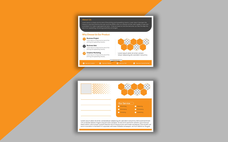 Download Фирменный стиль "Professional Business Postcard Design - Corporate Identity Template" / Professional Business Postcard Design - Corporate Identity Template - Фирменный стиль на тему графика postcard,template,corporate,business,design,invitation,professional,occupation,event,brochure,infographic,greeting,card,playing,magazine,cover,seminar,social,gathering,corporate
