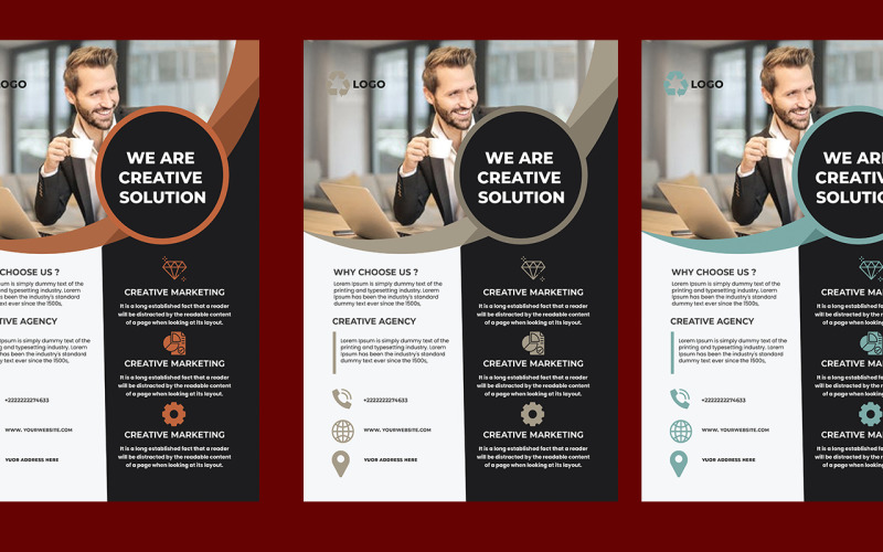 Download Фирменный стиль "Flyer - Corporate Identity Template" / Flyer - Corporate Identity Template - Фирменный стиль на тему графика a4,advertisement,advertising,agency,business,flyer,clean,company,corporate,creative,design,bundle,handout,leaflet,magazine,marketing,modern,multipurpose,newspaper,pamphlet