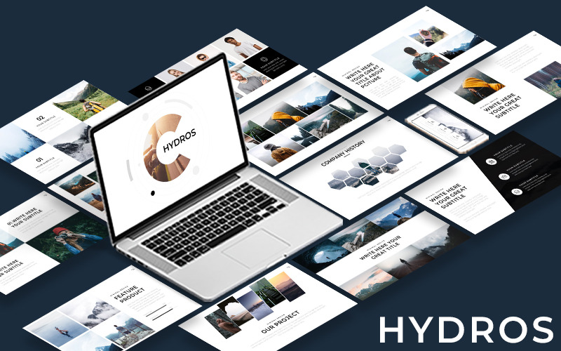 Hydros - Minimal - Modello di Keynote