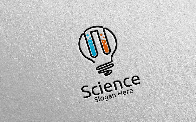 Download Шаблон логотипа "Idea Science and Research Lab Design Concept Logo Template" / Idea Science and Research Lab Design Concept Logo Template - Шаблон логотипа на тему графика microbiology,dna,drug,environment,ecology,education,health,laboratory,lab,chemistry,biotechnology,biology,logo,research,science,bio,pharmacy,atom,technology,scientific