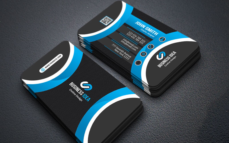 Download Фирменный стиль "Modern business card - Corporate Identity Template" / Modern business card - Corporate Identity Template - Фирменный стиль на тему графика abstract,art,artistic,blue,building,computer,corporate,graph,graphic,green,hi-quality,id,kit,internet,logo,modern,multimedia,official,photo,play