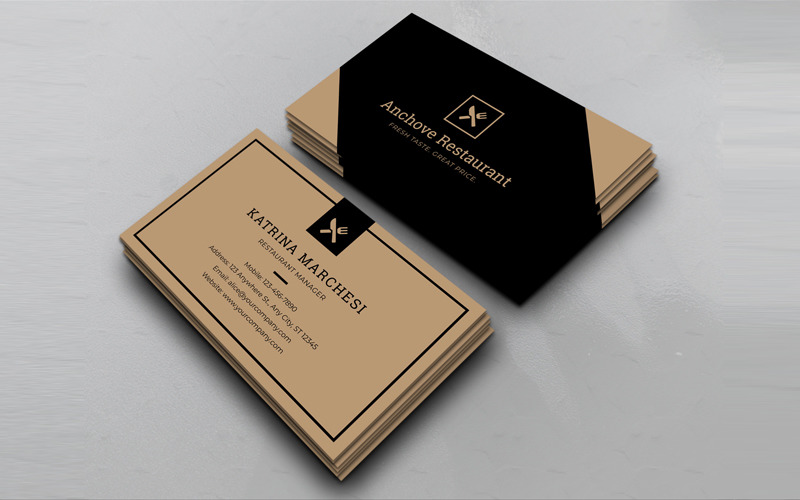 Download Фирменный стиль "Restaurant Business Card - Corporate Identity Template" / Restaurant Business Card - Corporate Identity Template - Фирменный стиль на тему графика restaurant,business,card,design,psd,cards,templates,name,visiting,low,price,high