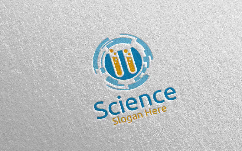 Download Шаблон логотипа "Science and Research Lab Design Concept Logo Template" / Science and Research Lab Design Concept Logo Template - Шаблон логотипа на тему графика microbiology,dna,drug,environment,ecology,education,health,laboratory,lab,chemistry,biotechnology,biology,logo,research,science,bio,pharmacy,atom,technology,scientific