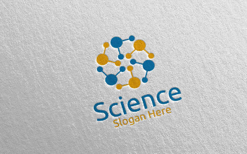 Download Шаблон логотипа "Science and Research Lab Design Concept Logo Template" / Science and Research Lab Design Concept Logo Template - Шаблон логотипа на тему графика microbiology,dna,drug,environment,ecology,education,health,laboratory,lab,chemistry,biotechnology,biology,logo,research,science,bio,pharmacy,atom,technology,scientific