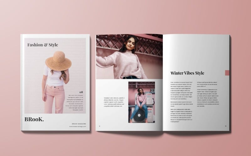 Young Style Magazine Template #104298 - TemplateMonster