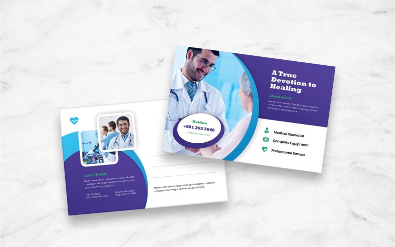 Download Фирменный стиль "Medical Specialist - Corporate Identity Template" / Medical Specialist - Corporate Identity Template - Фирменный стиль на тему графика postcard,card,paper,mail,letter,invitation,vector,design,template,post,stamp,greeting,correspondence,message,airmail