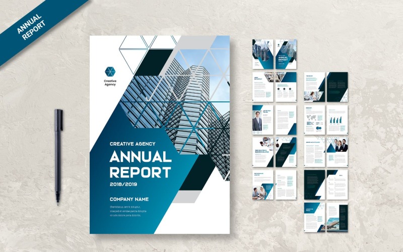 Download Фирменный стиль "AR12 Annual Report Company Information - Corporate Identity Template" / AR12 Annual Report Company Information - Corporate Identity Template - Фирменный стиль на тему графика a4,agency,annual,report,brochure,catalog,corporate,design,editorial,magazine,letter,lookbook,business,proposal,company