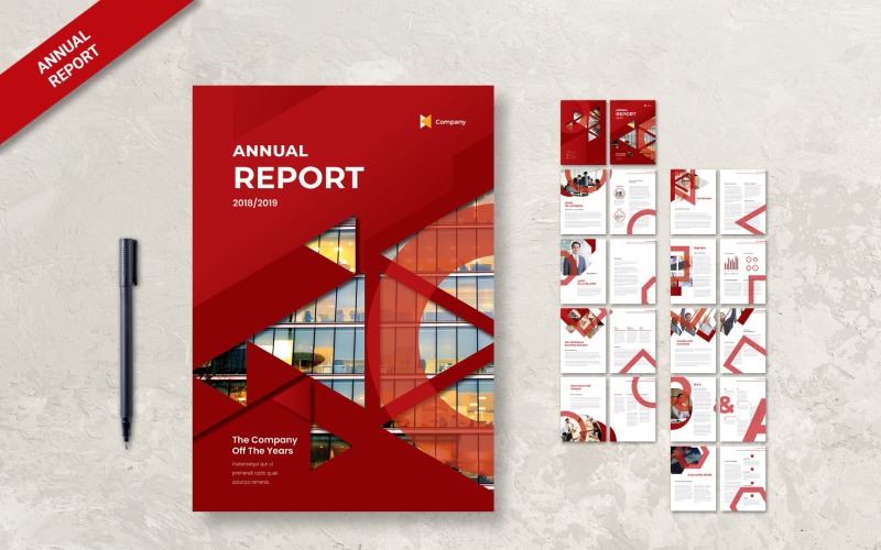 Download Фирменный стиль "AR5 Annual Report Company Profile - Corporate Identity Template" / AR5 Annual Report Company Profile - Corporate Identity Template - Фирменный стиль на тему графика a4,agency,annual,report,brochure,catalog,corporate,design,editorial,magazine,letter,lookbook,business,proposal,company