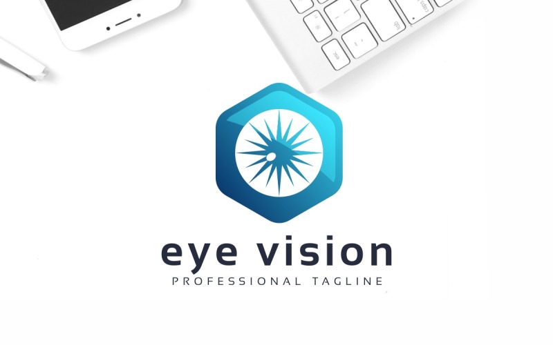 Download Шаблон логотипа "Eye Vision Logo Template" / Eye Vision Logo Template - Шаблон логотипа на тему графика agency,cam,camera,colorful,company,eye,logo,lens,look,media,modern,pixel,pixels,production,screen,see,template,test,vector,video