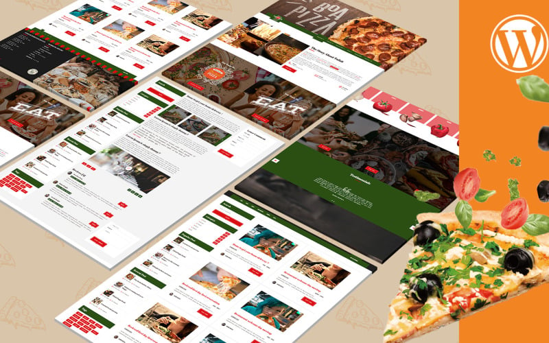 Fattpizza | Pizza Restoranı ve Akşam Yemeği WordPress Teması