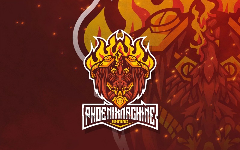 Phoenix Machine Esport-logotypmall