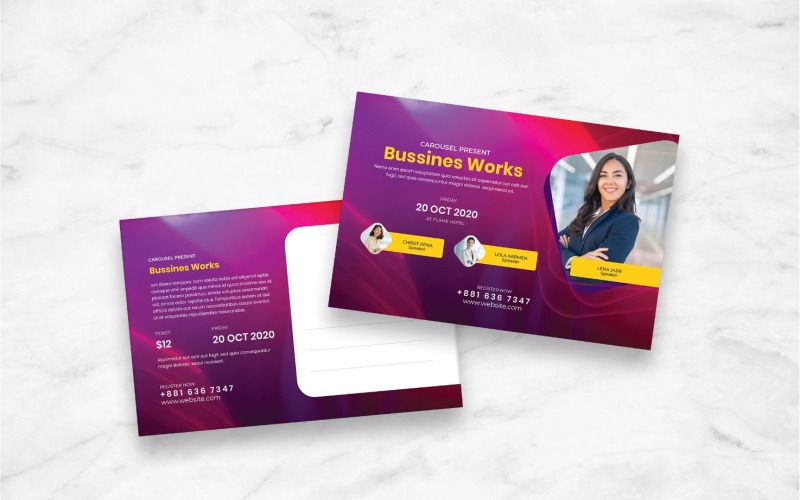 Download Фирменный стиль "Postcard - Corporate Identity Template" / Postcard - Corporate Identity Template - Фирменный стиль на тему графика postcard,card,paper,mail,letter,invitation,vector,design,template,post,stamp,greeting,correspondence,message,airmail