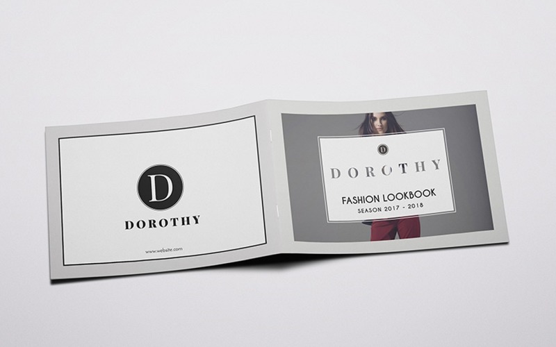 Download Фирменный стиль "Dorothy - A5 Fashion Lookbook Brochure - Corporate Identity Template" / Dorothy - A5 Fashion Lookbook Brochure - Corporate Identity Template - Фирменный стиль на тему графика fashion,business,agency,corporate,lookbook,lifestyle,streetwear,beauty,women,girl,photography,personal,hypebeast,outfit,clean