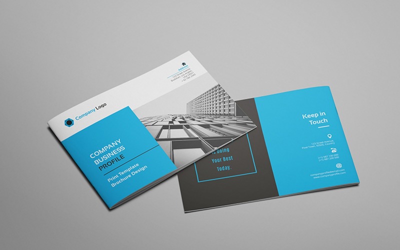 Download Фирменный стиль "Hilih - A5 Company Profile Creative & Modern - Corporate Identity Template" / Hilih - A5 Company Profile Creative & Modern - Corporate Identity Template - Фирменный стиль на тему графика business,company,corporate,agency,organization,institution,entrepreneurship,freelancing,marketing,editorial,designer,creative,print,layout,brochure