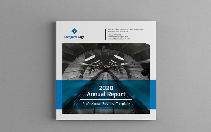Download Фирменный стиль "Mblandang - Square Annual Report Brochure - Corporate Identity Template" / Mblandang - Square Annual Report Brochure - Corporate Identity Template - Фирменный стиль на тему графика business,company,corporate,agency,organization,institution,annual,report,marketing,editorial,office,creative,print,layout,brochure
