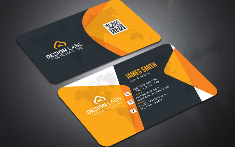 Download Фирменный стиль "Orange Color Business Card - Corporate Identity Template" / Orange Color Business Card - Corporate Identity Template - Фирменный стиль на тему графика black,blue,bundle,business,card,clean,cmyk,color,company,corporate,creative,design,green,horizontal,modern,personal,print,ready,professional,psd