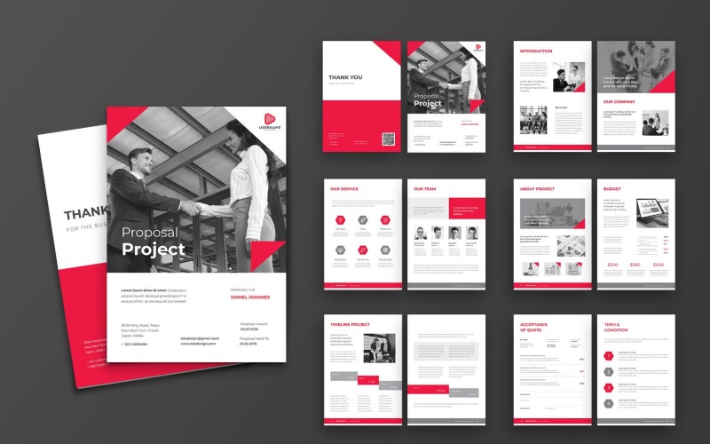 Download Фирменный стиль "Proposal FInancial Budgeting - Corporate Identity Template" / Proposal FInancial Budgeting - Corporate Identity Template - Фирменный стиль на тему графика proposal,business,a4,company,creative,corporate,indesign,brochure,template,report,annual,brief,marketing,portfolio,project