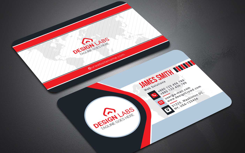Download Фирменный стиль "Red Color Business Card - Corporate Identity Template" / Red Color Business Card - Corporate Identity Template - Фирменный стиль на тему графика black,blue,bundle,business,card,clean,cmyk,color,company,corporate,creative,design,green,horizontal,modern,personal,print,ready,professional,psd