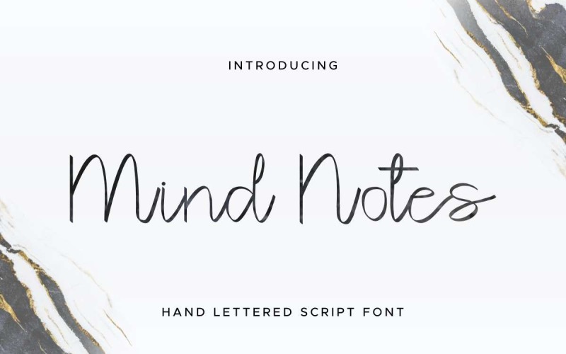 Шрифт Mind Notes