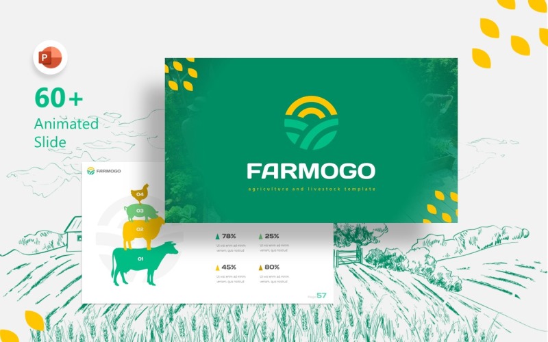Modèle Farmogo Agriculture PowerPoint