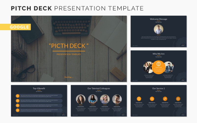 PitchDeck - Google Slaytlar