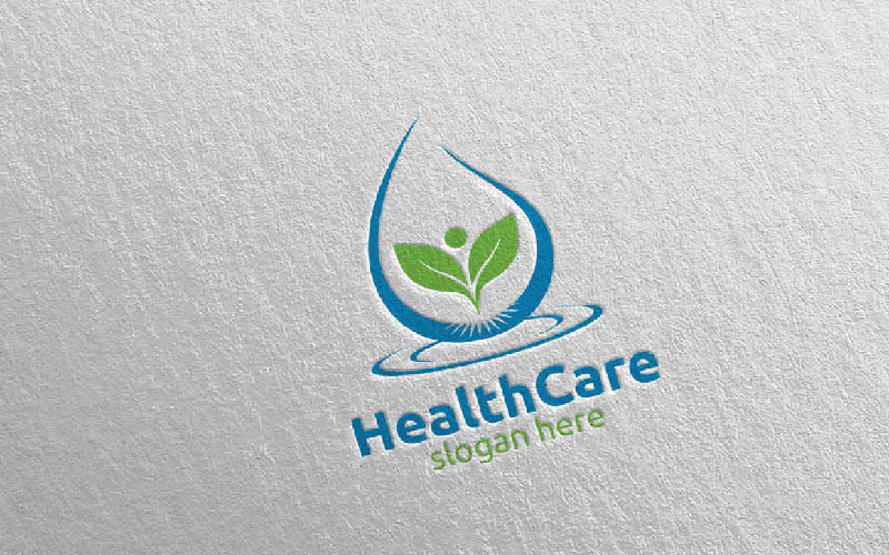 Download Шаблон логотипа "Water Drop Health Care Medical Concept 27 Logo Template" / Water Drop Health Care Medical Concept 27 Logo Template - Шаблон логотипа на тему графика yoga,environment,tree,life,natural,medical,eco,fitness,organic,health,nature,leaf,logo,water,drop,wellness,nutrition,charity,green,chiropractic