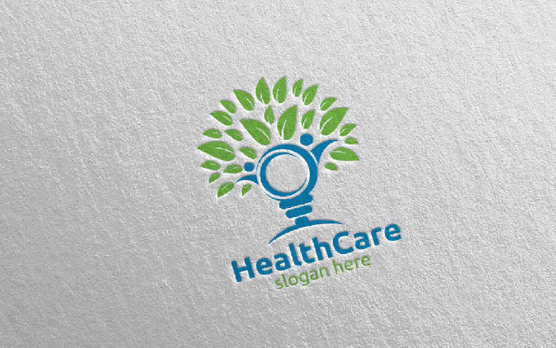 Water Drop Health Care Medical Concept 30 Logo Template