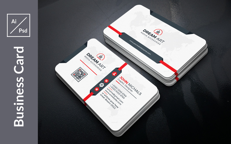 Download Фирменный стиль "Line Art Business Card - Corporate Identity Template" / Line Art Business Card - Corporate Identity Template - Фирменный стиль на тему графика abstract,art,artistic,blue,building,computer,corporate,graph,graphic,green,hi-quality,id,kit,internet,logo,modern,multimedia,official,photo,play