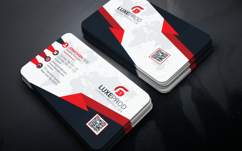 Download Фирменный стиль "Simple Business Card - Corporate Identity Template" / Simple Business Card - Corporate Identity Template - Фирменный стиль на тему графика black,blue,bundle,business,card,clean,cmyk,color,company,corporate,creative,design,green,horizontal,modern,personal,print,ready,professional,psd