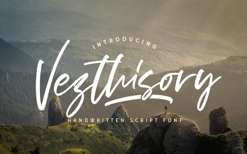 Download Шрифт "Vezthisory - Handwritten Font" / Vezthisory - Handwritten Font - Шрифт на тему графика calligraphy,handlettering,handwritten,logotype,signature,luxury,modern,feminime,classy,stylish,casual,handdrawn,elegant,ligature,whimsical