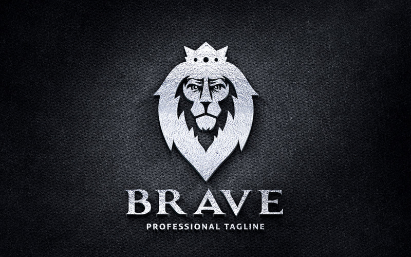 Download Шаблон логотипа "Brave Lion Logo Template" / Brave Lion Logo Template - Шаблон логотипа на тему графика animal,animals,business,colorful,consultant,corporate,digital,finance,finances,financial,firm,fund,investing,investment,king,kingdom,lion,majestic,media,monarchy