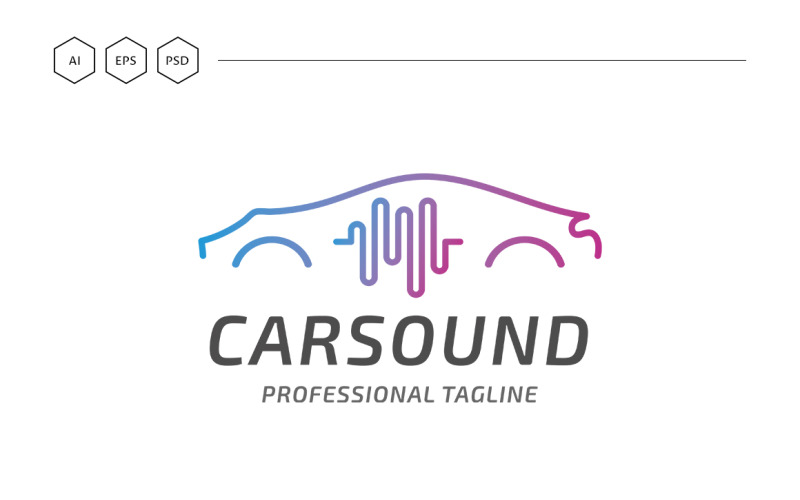 Car Sound Logo Template
