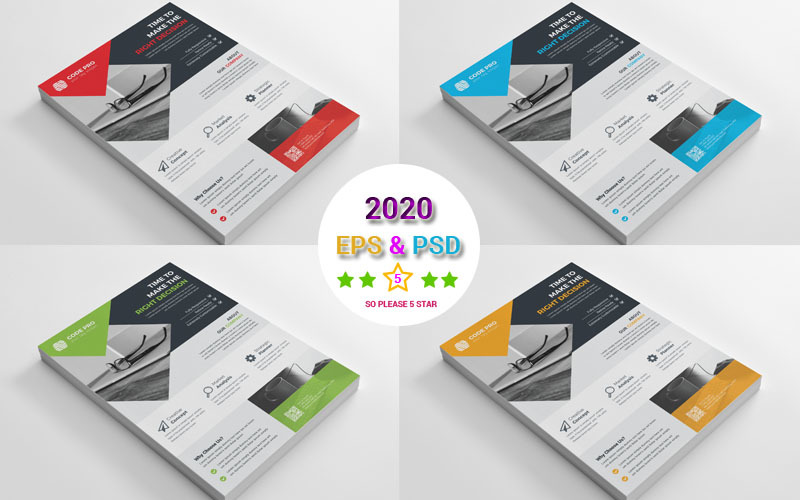 Download Фирменный стиль "Green Color Color Flyer - Corporate Identity Template" / Green Color Color Flyer - Corporate Identity Template - Фирменный стиль на тему графика corporate,flyer,corporate,internet,stationery,creative,blue,official,graphics,colorful