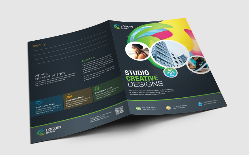 Download Фирменный стиль "Light & Dark Color Presentation Folder - Corporate Identity Template" / Light & Dark Color Presentation Folder - Corporate Identity Template - Фирменный стиль на тему графика art,business,colorful,corporate,flyer,creative,e-commerce,folder,graphics,hi-quality,id,kit,logo,modern,official,poster,presentation,professional,standard,stationery