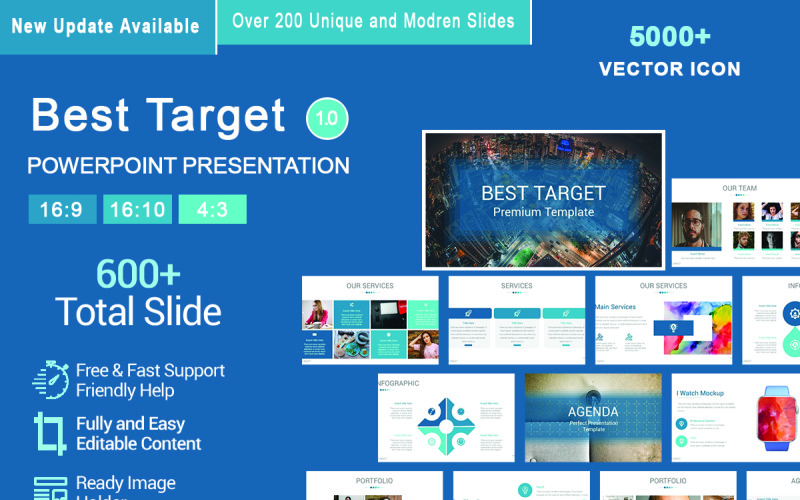 Miglior modello di PowerPoint di destinazione